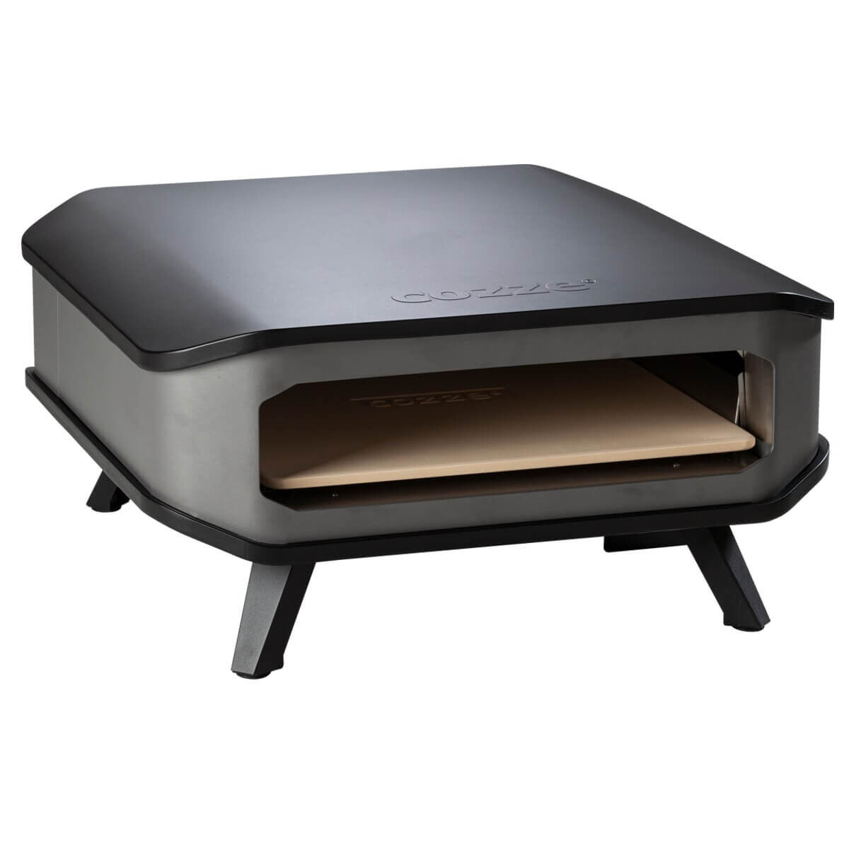 Cozze 17" Pizza-Gas-Ofen, 42x42 cm Pizzastein